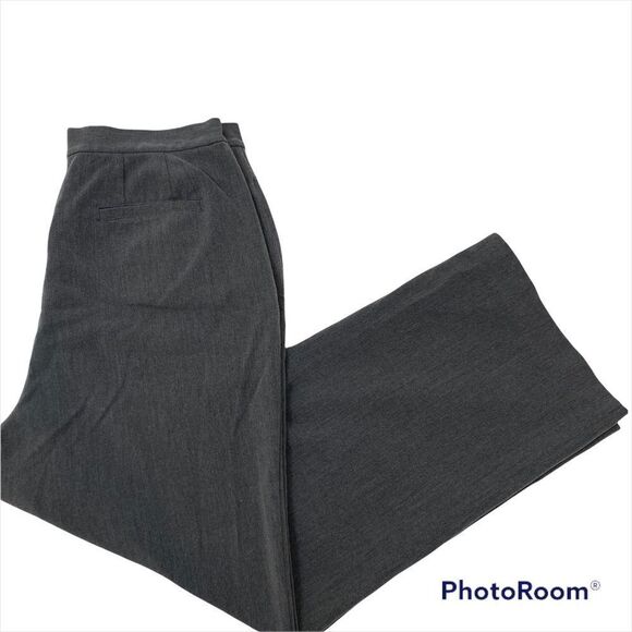 Villager a Liz Claiborne Co Stain Resistant Grey Dress Pants Size 12 - Picture 4 of 10